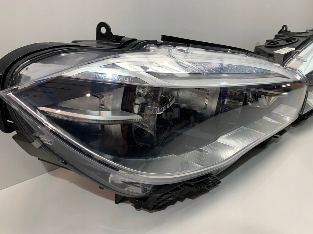 фото №3, Bmw x5 f15 f16 лампы перед адаптивный led полный