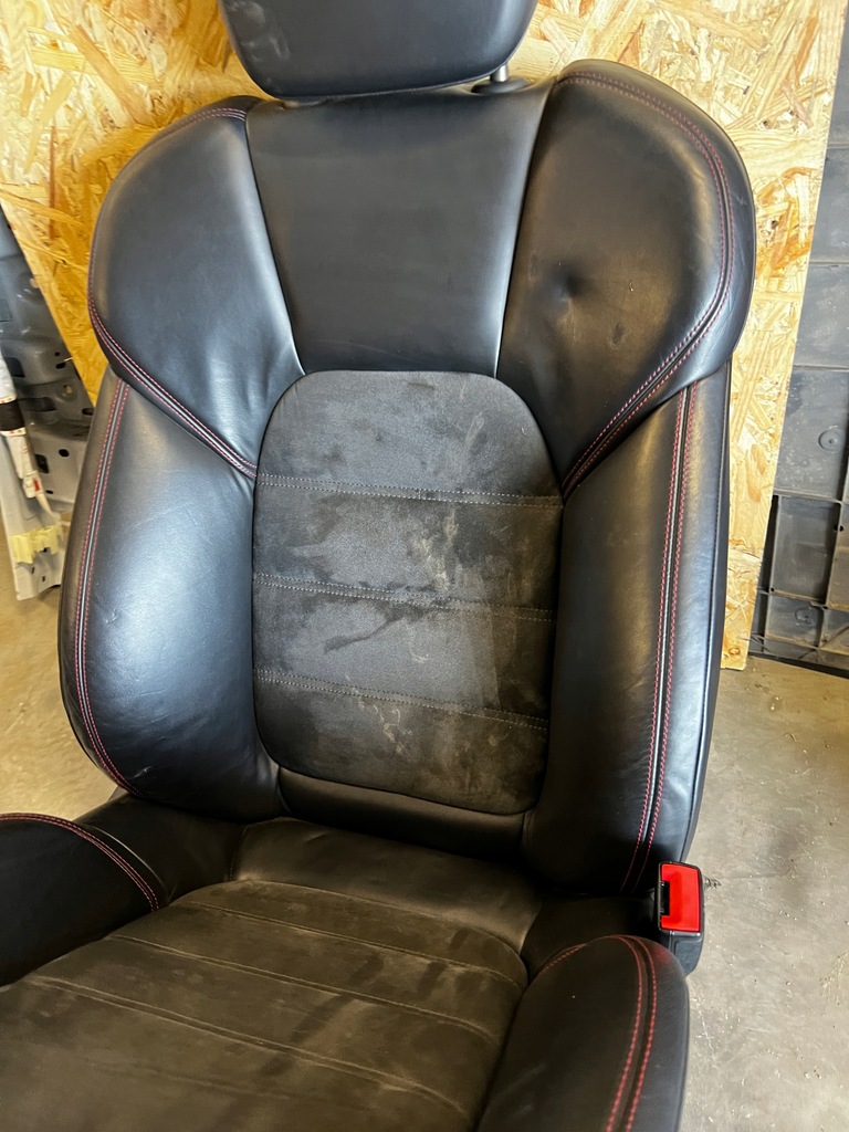 фото №7, Сиденье правый перед подушка безопасности кожа alcantara porsche cayenne ii 7p5 gts