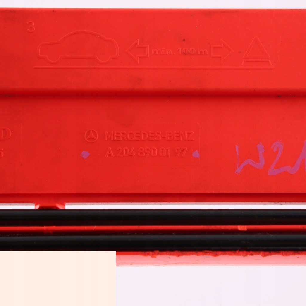 фото №12, Mercedes w204 w207 w212 треугольник предупредительный аварийный a2048900197