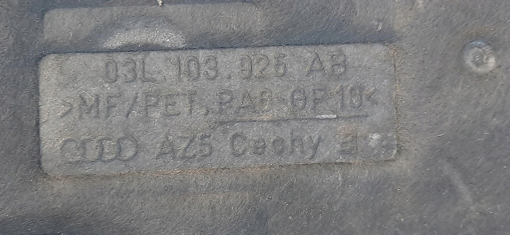 фото №9, Захист кришка двигуна верхній 2.0tdi audi q5 8r 03l103925ab