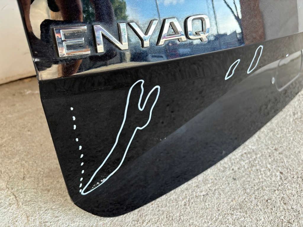 фото №7, Skoda enyaq крышка багажника багажника задняя задняя