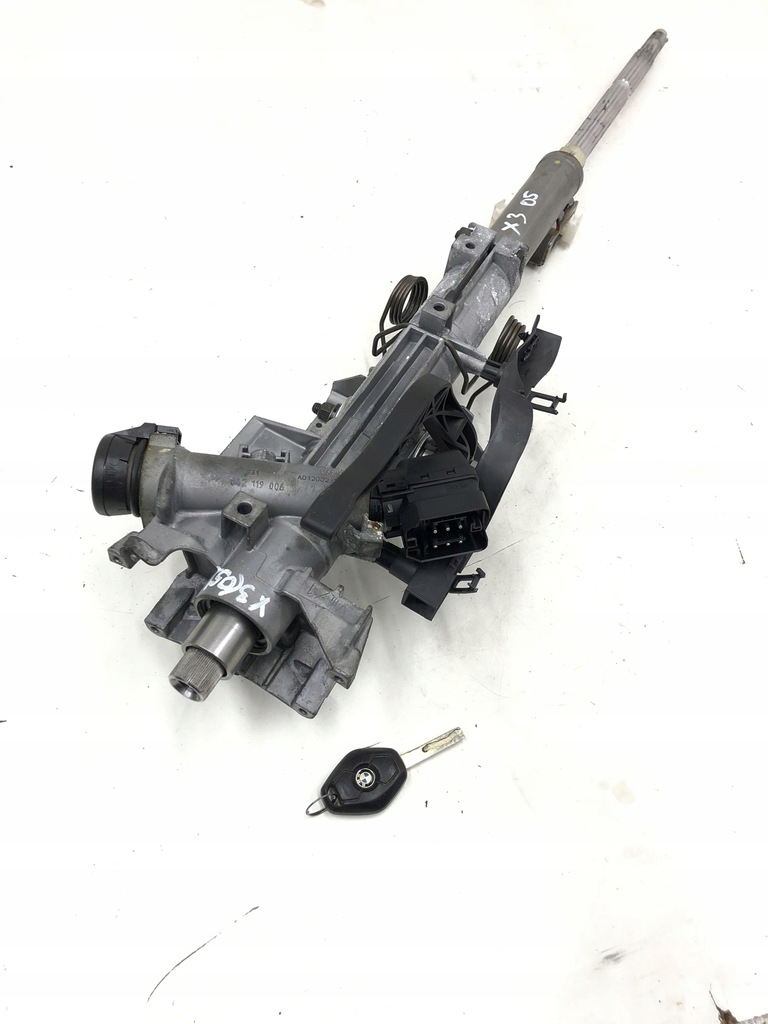 фото №7, Замок запалювання колонка керма ключ bmw x3 e83 03-