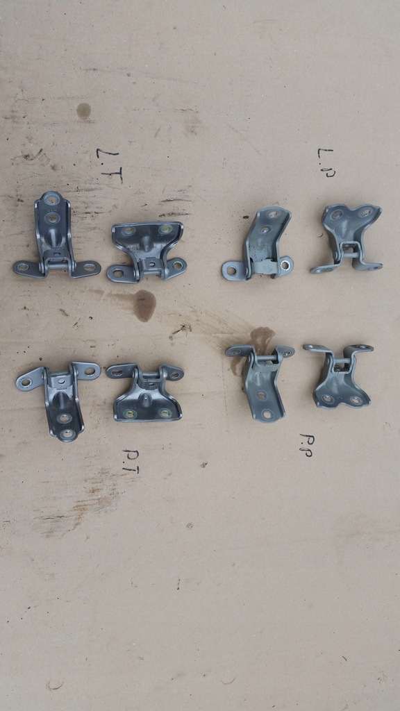 фото №1, Kia rio iii петли дверь правый/левый -перед/зад комплект 11-