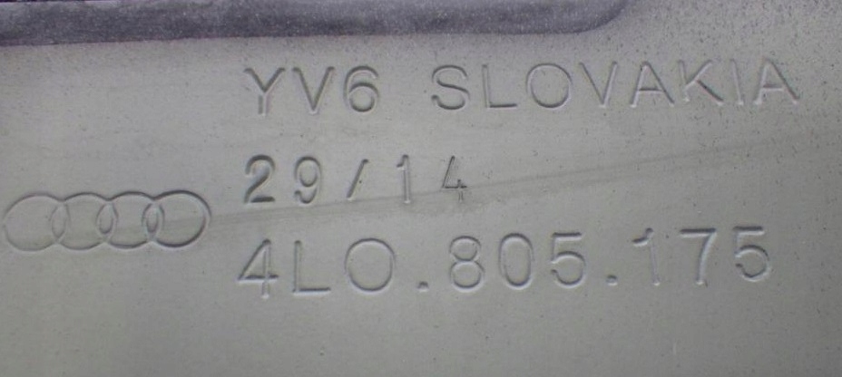 фото №7, Кронштейн крила лівий lz7l 4l0805157b audi q7 4l