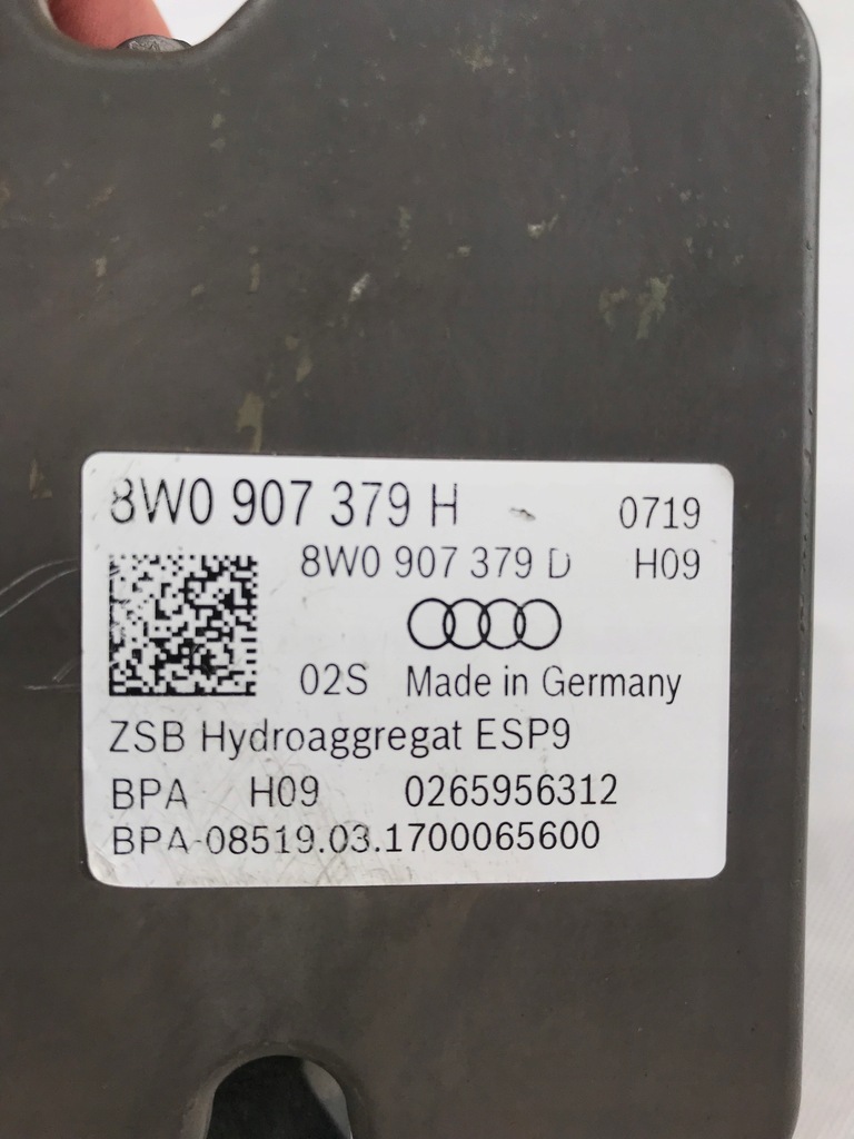 фото №5, Насос abs audi a4 b9 a5 8w premium acc dopis