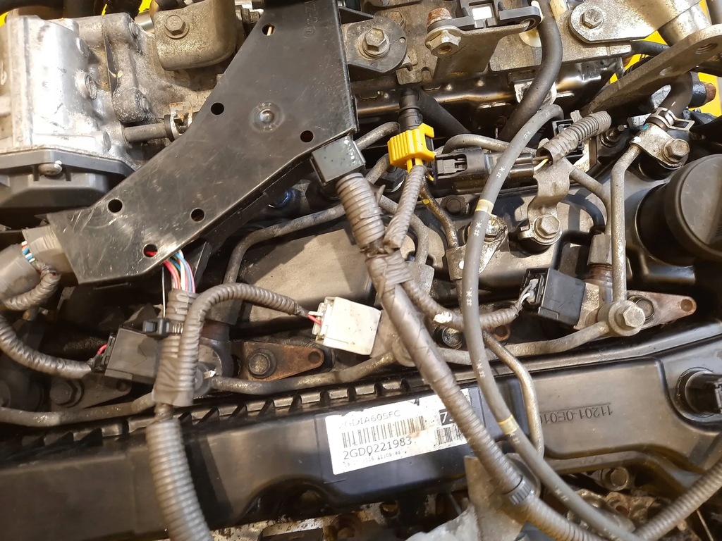 фото №9, Toyota hilux viii 2.4d 17r. двигатель kompletny 2gd, возможен монтаж