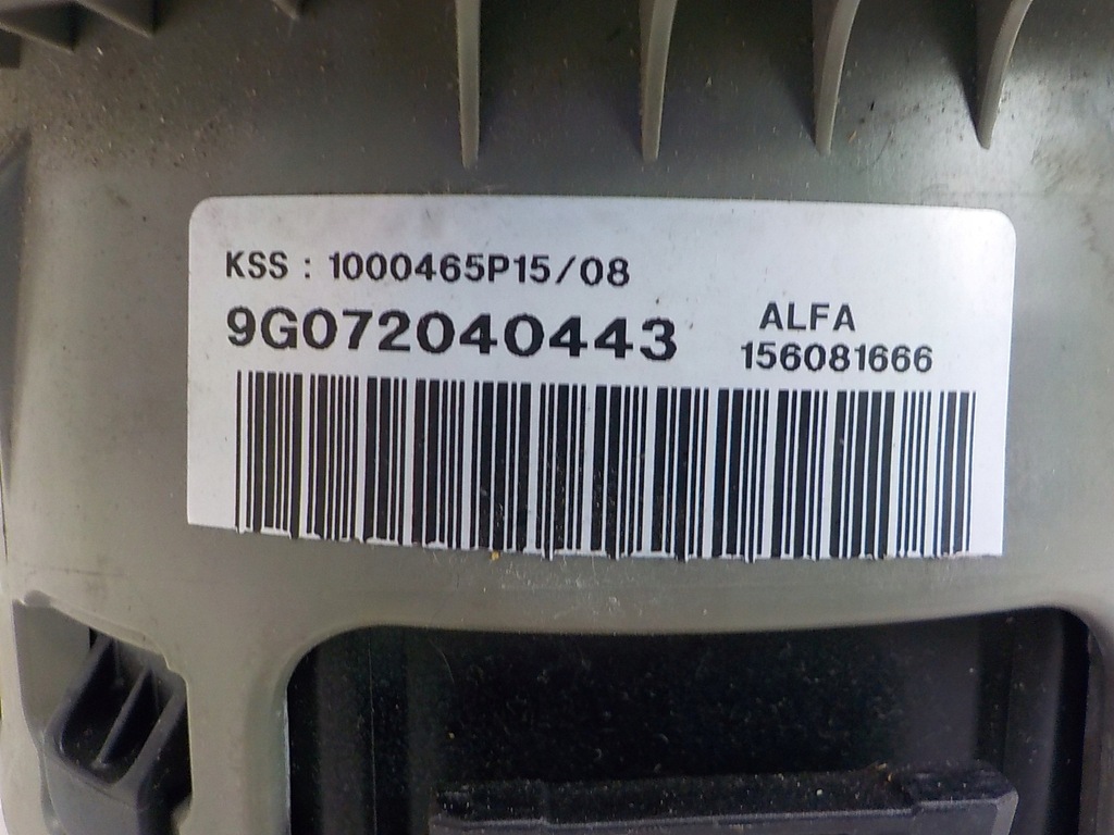 фото №8, Alfa romeo 159 подушка водителя air bag светлая 156081666