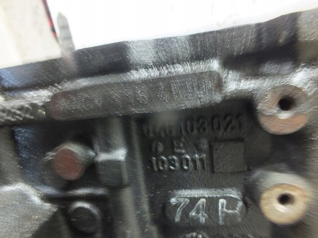 фото №11, Dół двигателя блок kompletny acv vw transporter t4 2.5 tdi