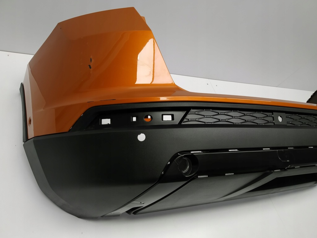 фото №6, 16+ seat ateca бампер задняя оригинал 6xpdc pomaraczowy ceglasty