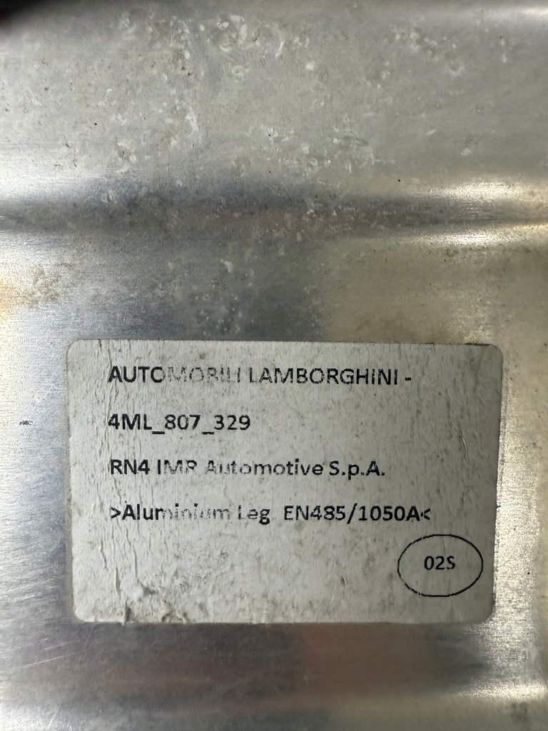 фото №9, Захист теплова бампера lamborghini urus 4ml плита алюмінієва 4ml807329