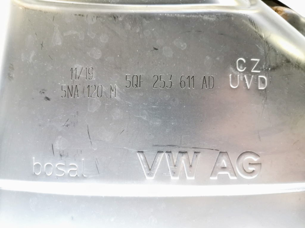 фото №8, Гасник вихлоп vw tiguan 5qf253611ad bosal vw org
