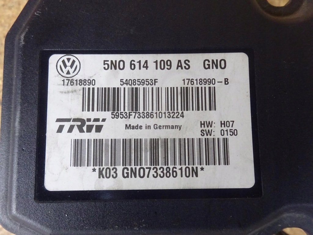 фото №7, Audi q3 8u 2.0 tdi 11-18 насос abs esp 5n0614109as