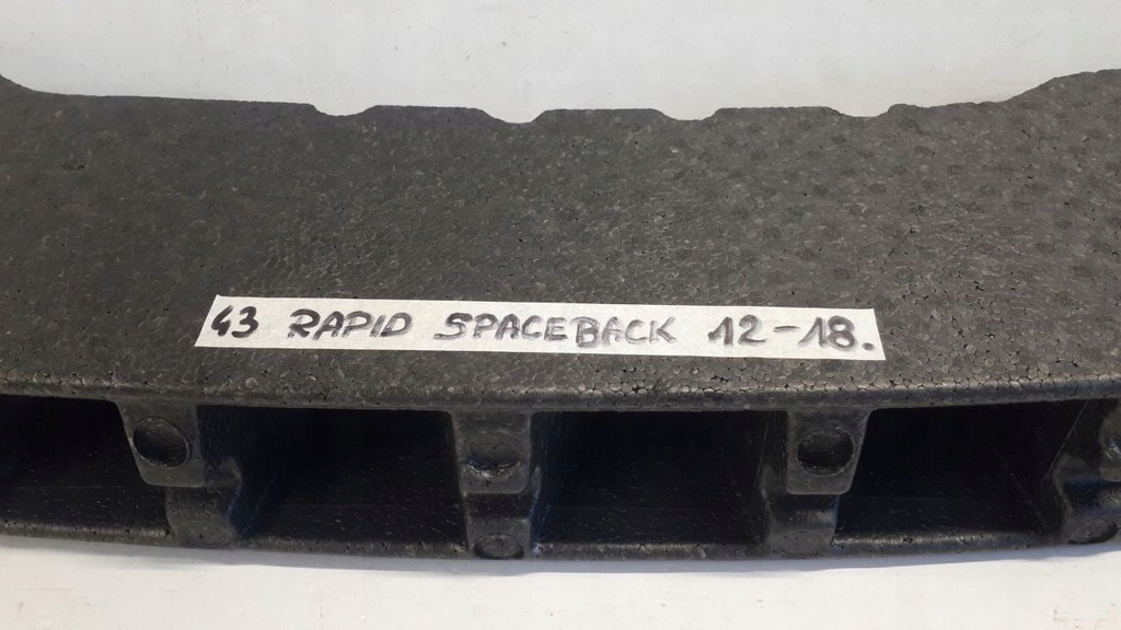 фото №4, Skoda rapid spaceback абсорбер бампера задня