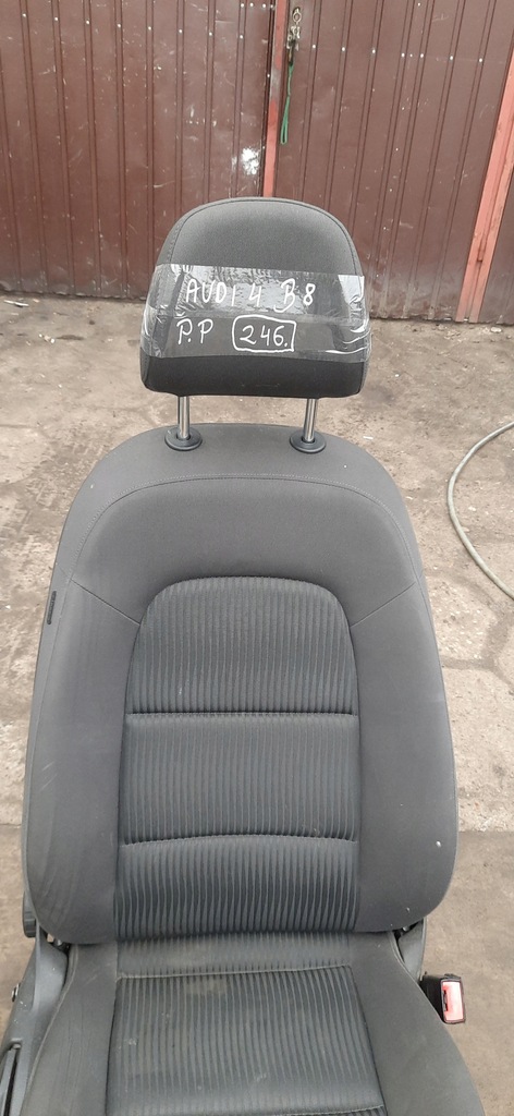 фото №8, Сиденье правый перед передний пассажира audi a4 b8