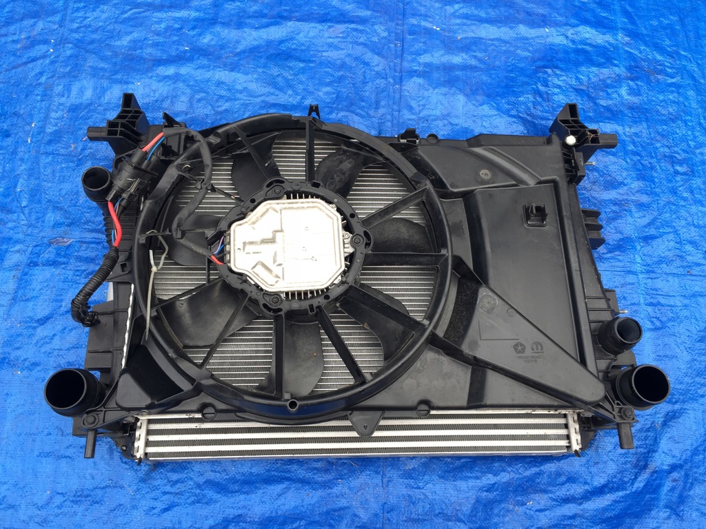 фото №4, Jeep compass ii lift 21 радиатор wody кондиционера kpl вентилятор автоматическая коробка передач