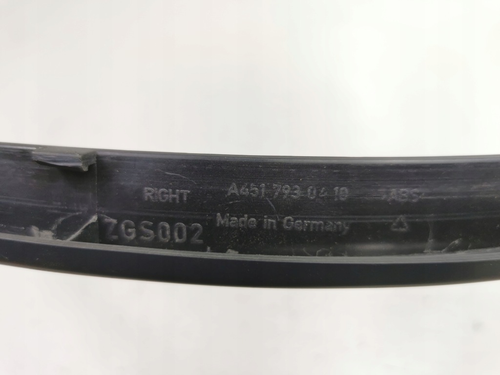 фото №7, Молдинг, розширювач крила правий задня smart 451 fortwo brabus a4517930410