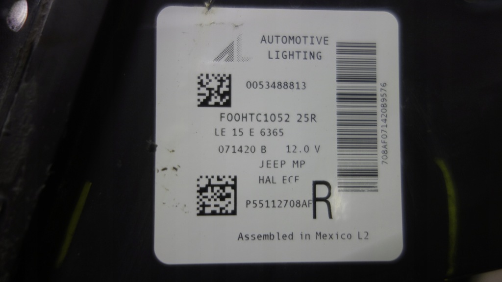 фото №11, Jeep compass ii 16-20 лампа правая перед p55112708