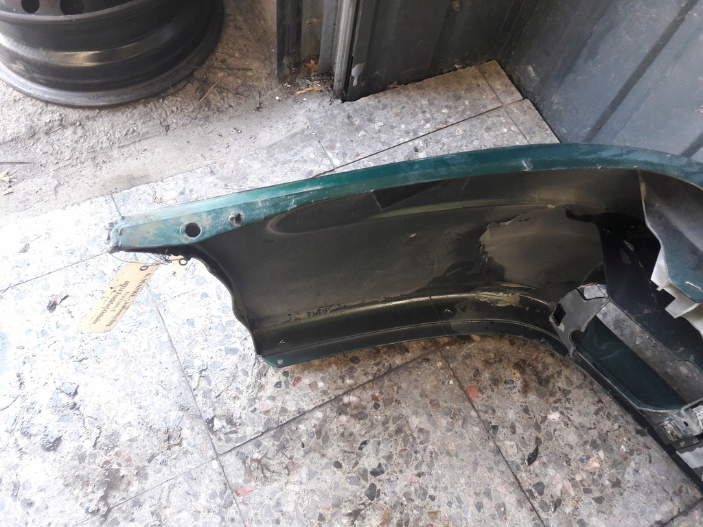 фото №9, Бампер перед renault megane i зелений