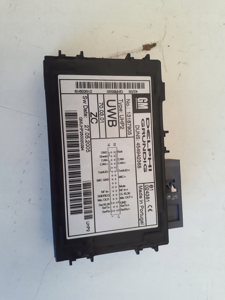 фото №1, Opel meriva vectra модуль телефона 13187905