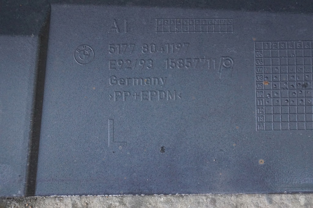 фото №13, Порог молдинг левая bmw e92 e93 m-pakiet 8041197 475