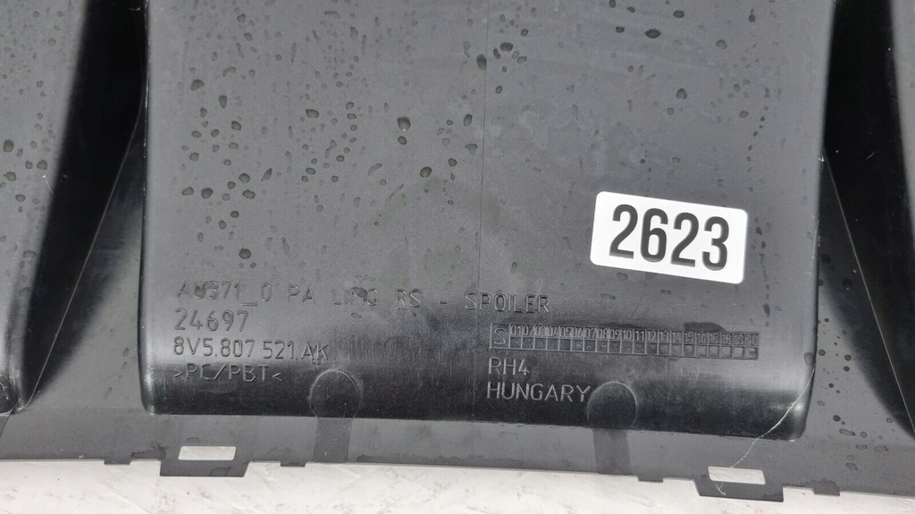 фото №13, Audi rs3 8v5 sedan 2017- спойлер бампер задня задній 735633081