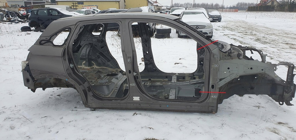 фото №1, Лонжерон правый перед правая передняя citroen c4 aircross lak.ker