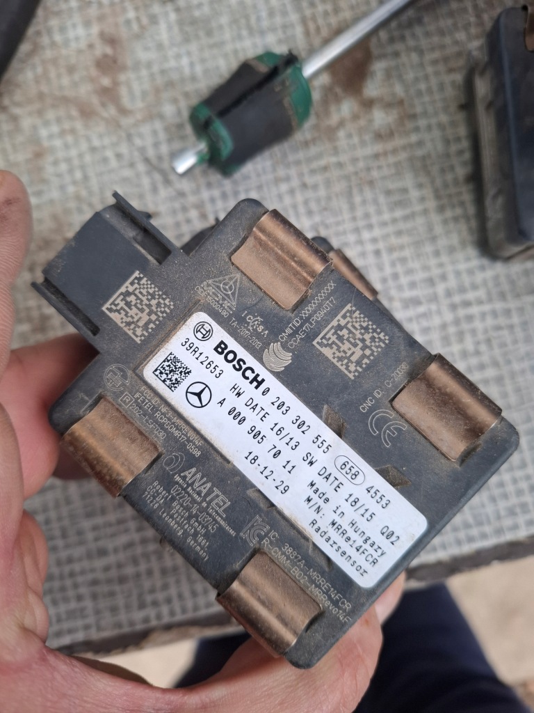 фото №1, Mercedes w177 w118 w247 радар distronic датчик перевірений 0009057011 legal