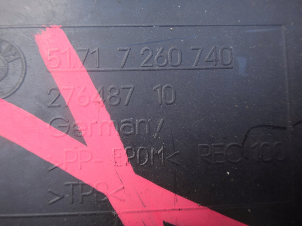 Треугольник подкрылок защита колеса перед правое правый bmw f30 f31 Киев