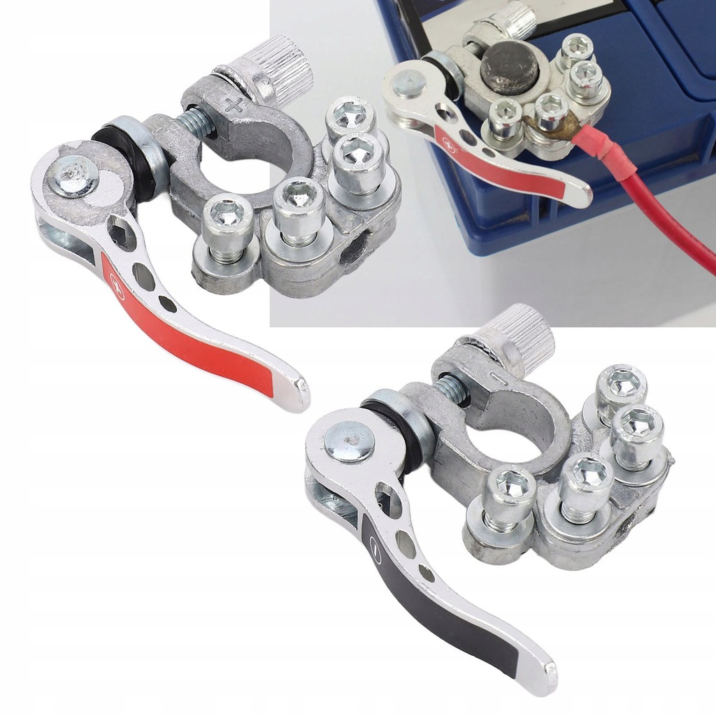 фото №12, Клеммы do аккумулятор суппорты универсальные 2szt