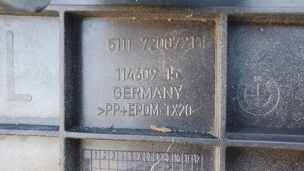 фото №11, Bmw 5 f10 f11 бампер перед pdc омивачі оригінал