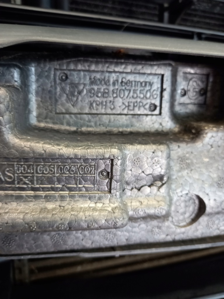 Комплектный  ремень передний балка радиатор porsche macan 3.0 d 2014-18 демонтаж Недорого