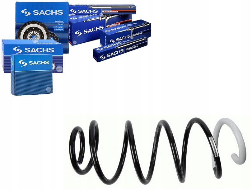 фото №1, Sachs пружина подвеска citroen ds4 peugeot 300