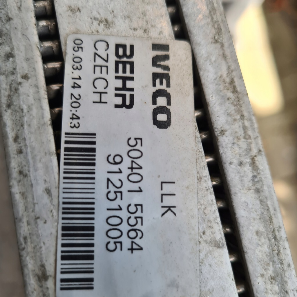 фото №7, Набір радіатор радіатор trakker, stralis c 8 10