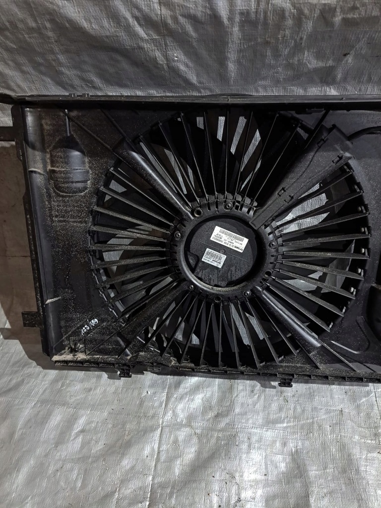 фото №6, Mercedes-benz- infiniti qx30 оригинальный номер a2049061403 вентилятор радиатора