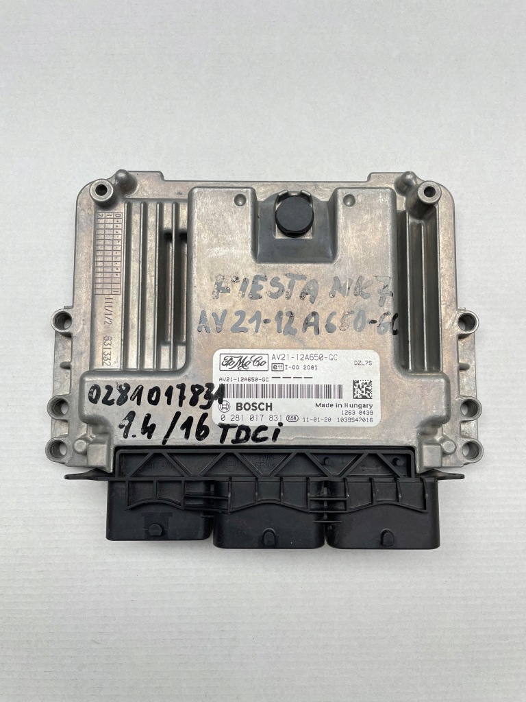 фото №1, Ecu ford fiesta 1.4 0281017831 av2112a650-gc