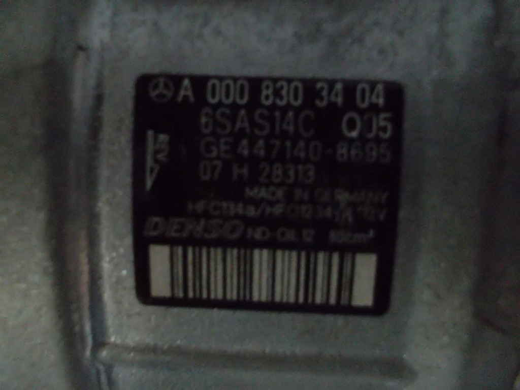 фото №7, Mercedes a0008303404 насос компресор кондиціонера w118 w177 w247