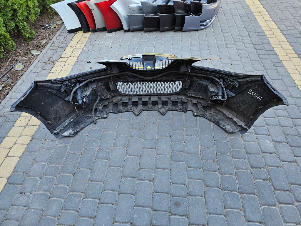 фото №8, Seat altea toledo iii 04-08 перед передний бампер ксенон sprysk