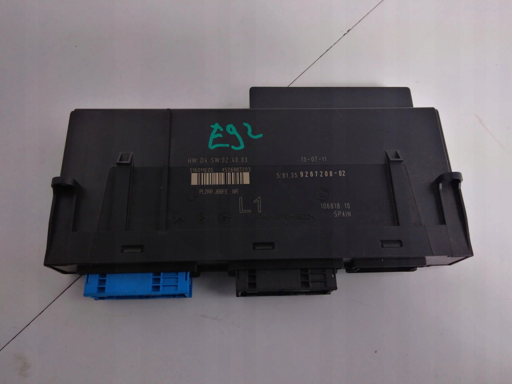 фото №1, Bmw e90 e92 модуль комфорту кузов 9267200