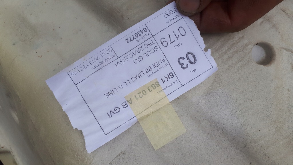 фото №14, S4 b8 lift a4 коврик пол обшивка czarna eu