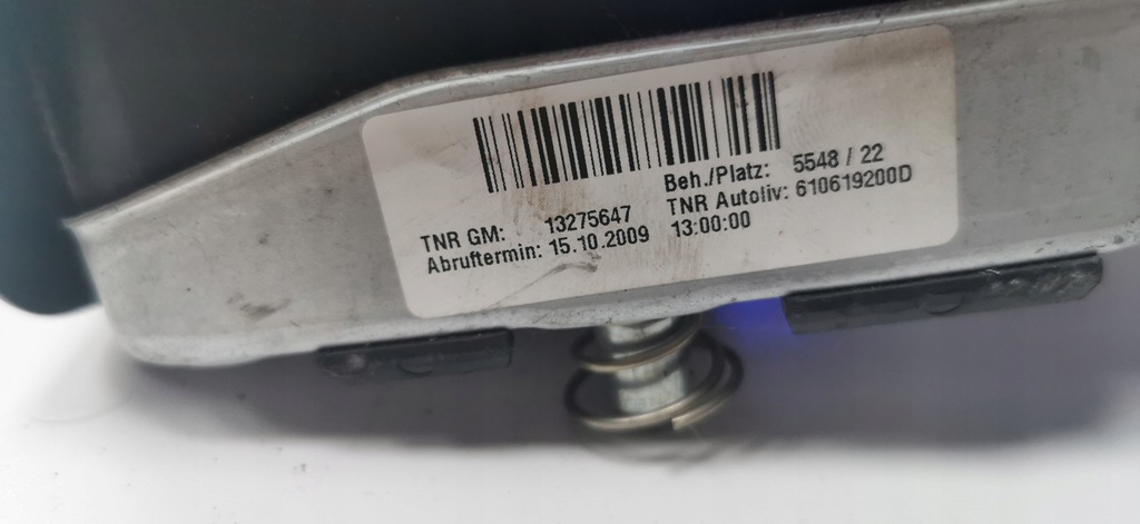 фото №5, Подушка подушка безопасности водителя 13275647 5647 opel vauxhall insignia a