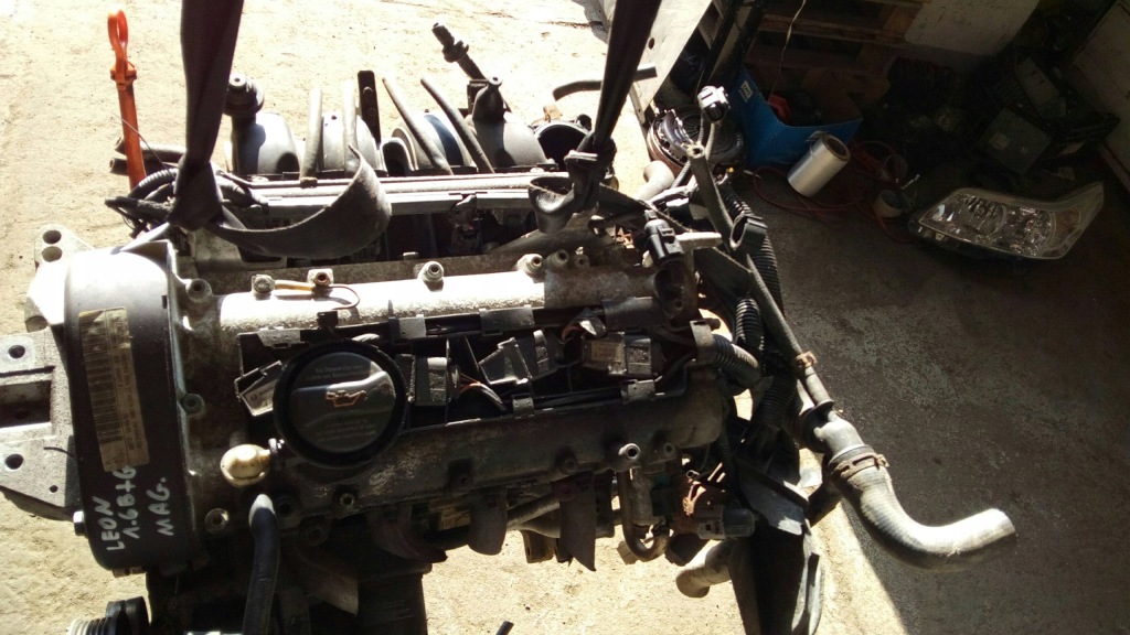 фото №1, Двигатель seat leon i 1.6 16v bcb