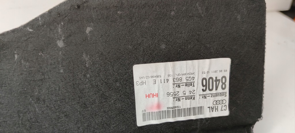 фото №7, Полиця задня задня audi a6 c7 sedan 4g5863411e