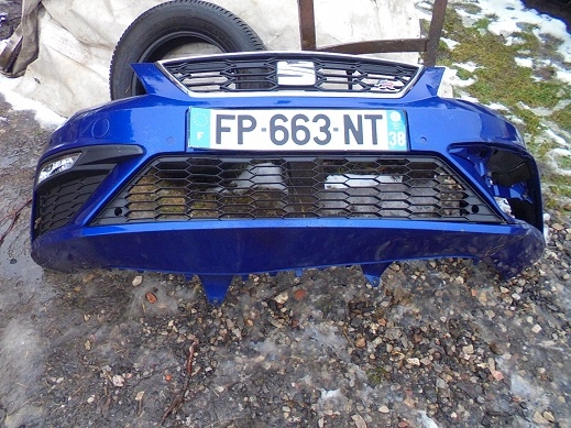фото №1, Seat leon fr 5f0 бампер передний