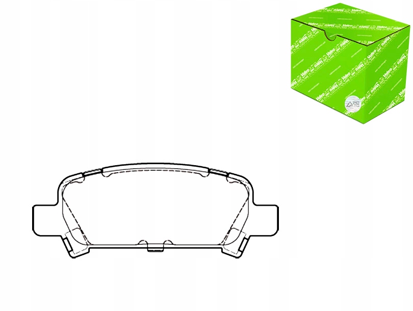 фото №1, Тормозные колодки тормозные subaru forester 97-02 задняя valeo