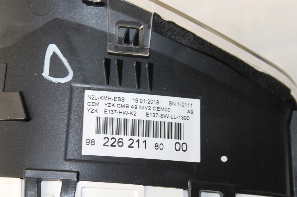 фото №7, Счетчик приборная панель peugeot 208 i 2008 9822621180