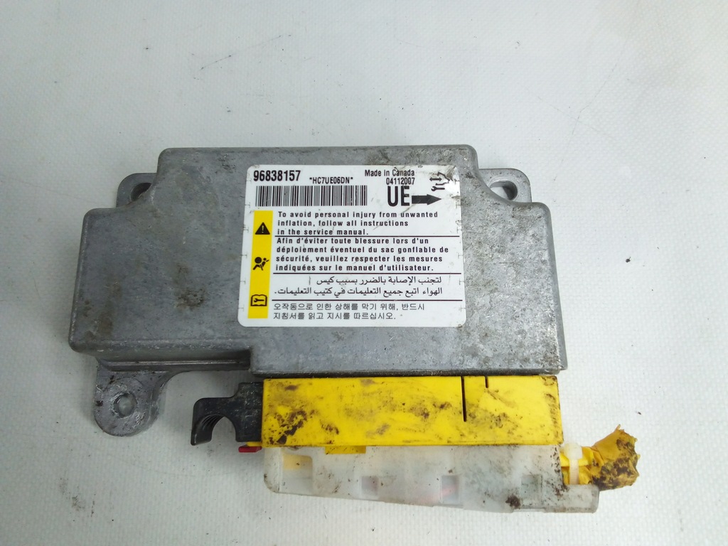 фото №1, C907 датчик подушок подушка безпеки captiva 96838157