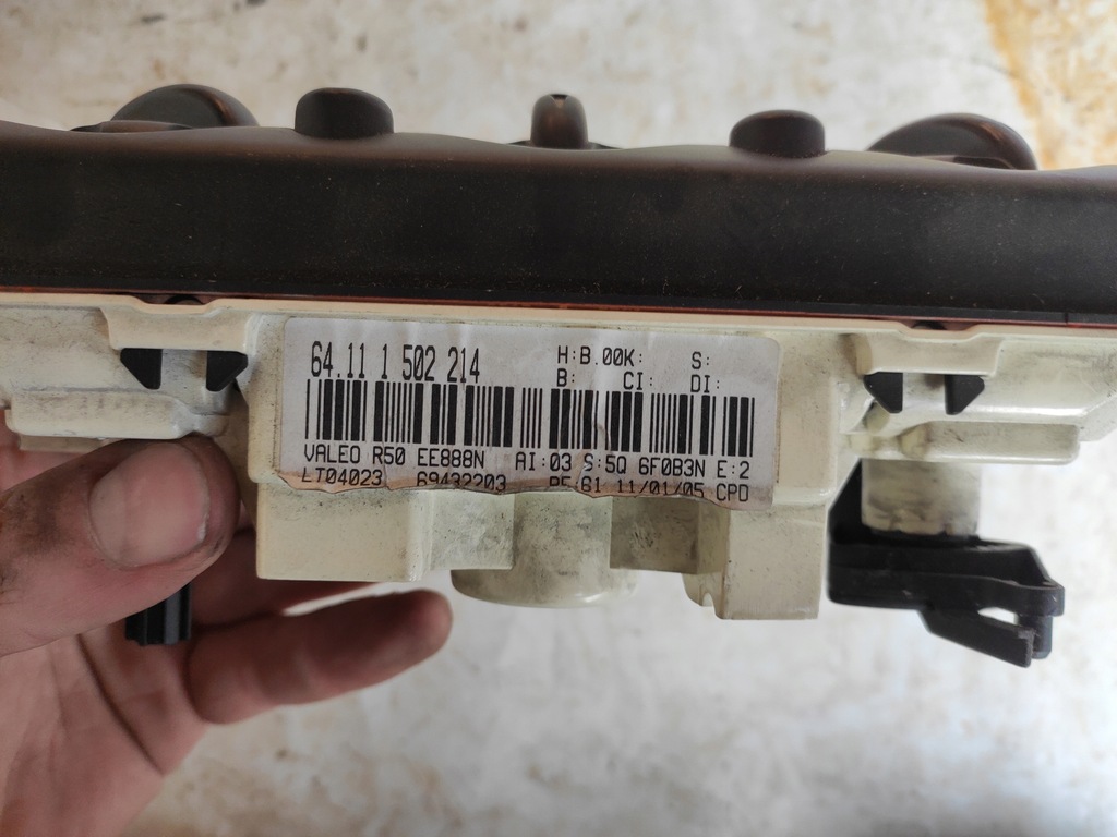 фото №3, Панель кондиционера климатроник mini r50 r52 r53