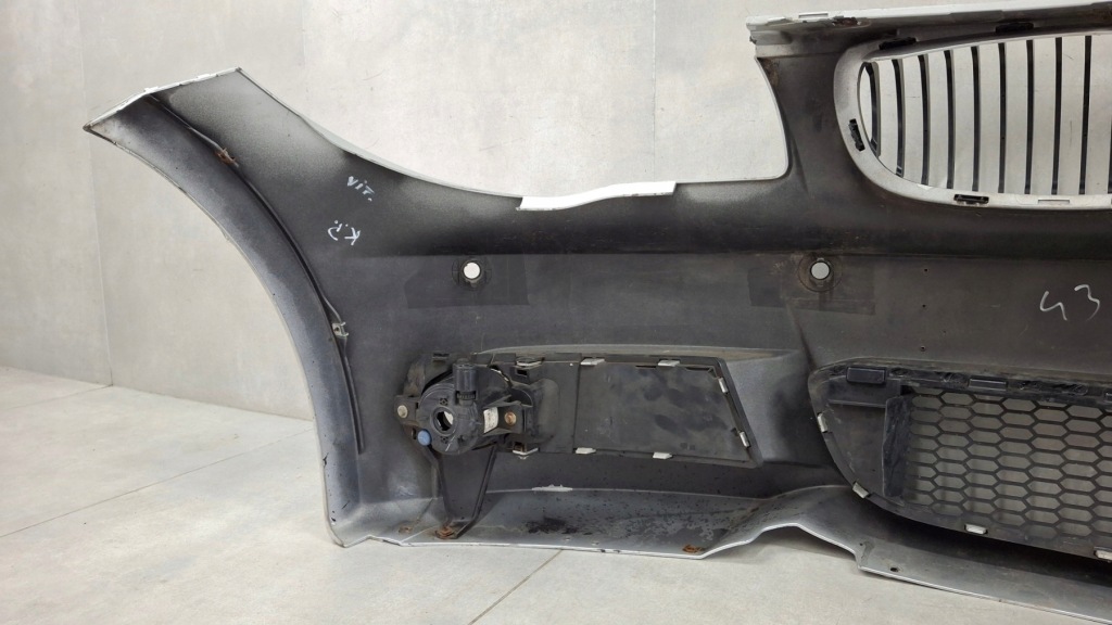 Бампер передок  передний bmw 1 e82 e88 купе кабриолет  m-pakiet 07-13 / +противотуманные фары Оригинал