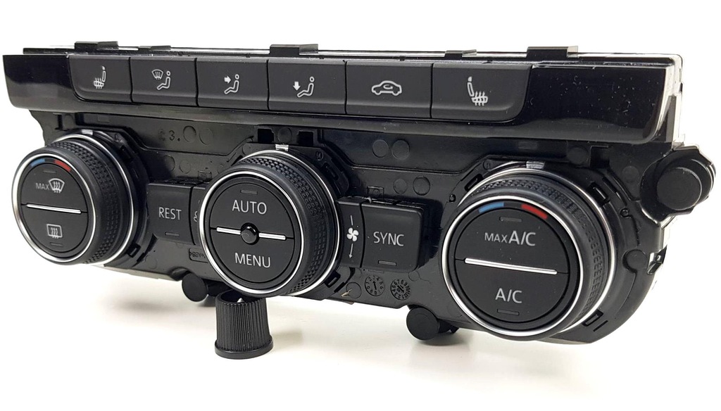 фото №12, Vw панель кондиционер 5k0907044g 5g0907044dp 5g0907044dr