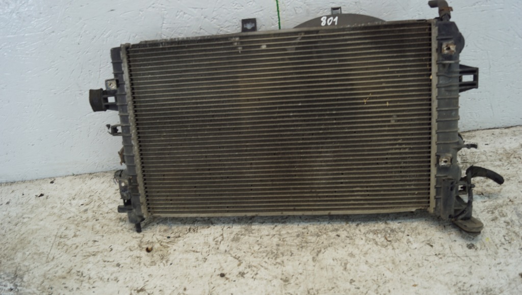 фото №8, Opel zafira b радіатор вентилятор 1.8b